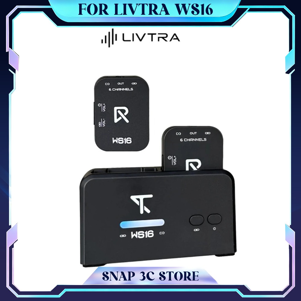 In Ear Monitor Iem - Sistema Inalámbrico IEM LIVTRA WS16 de