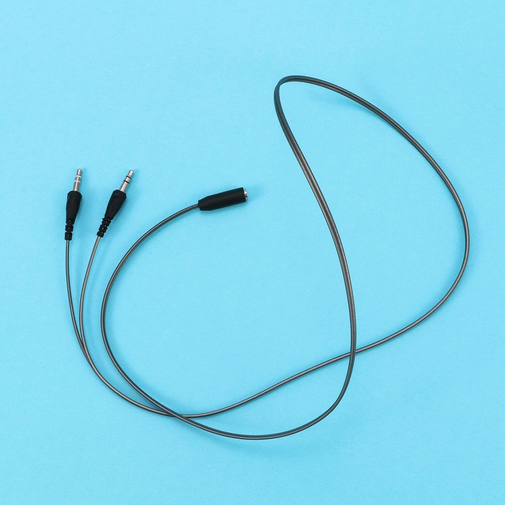Earphone Splitter Jack - Adaptador de PC hembra a 2