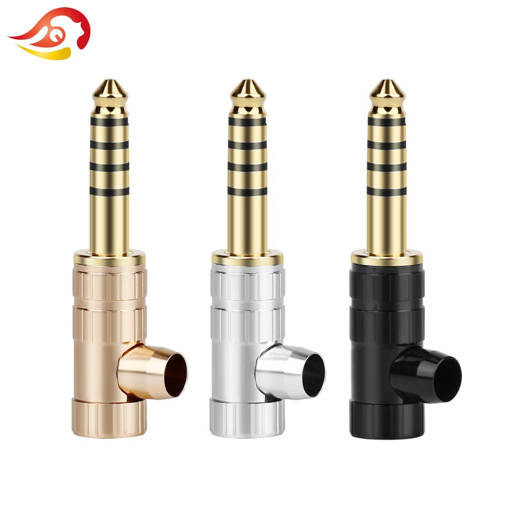 Audiophile Headphone Wired - QYFANG-adaptador macho de conector de Audio