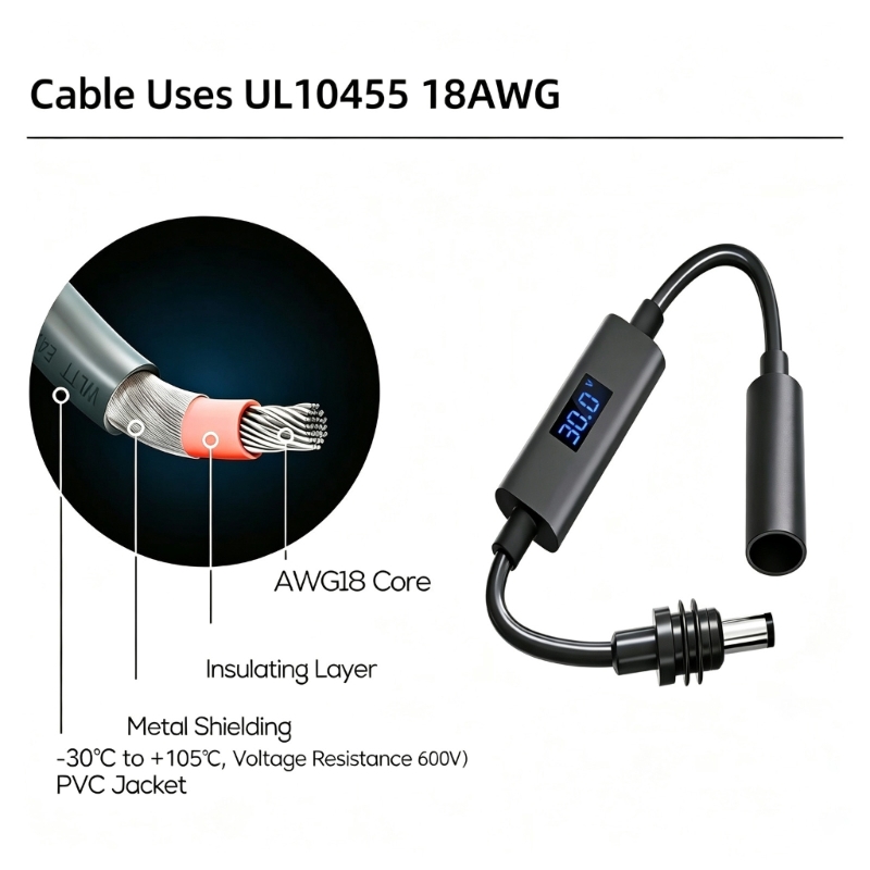 5521 Cable extensión alimentac - Cable Extension 3.5 reseña y precio