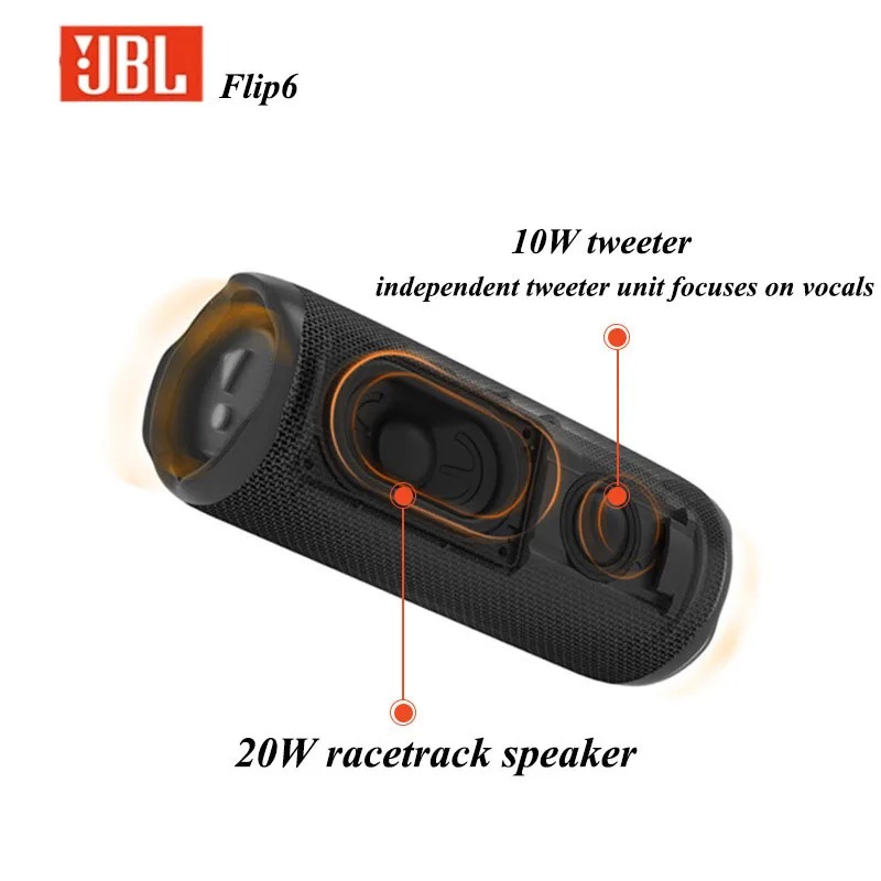 JBL FLIP6 Altavoz Portátil Res - Jbl Speaker Flip 6 reseña y precio